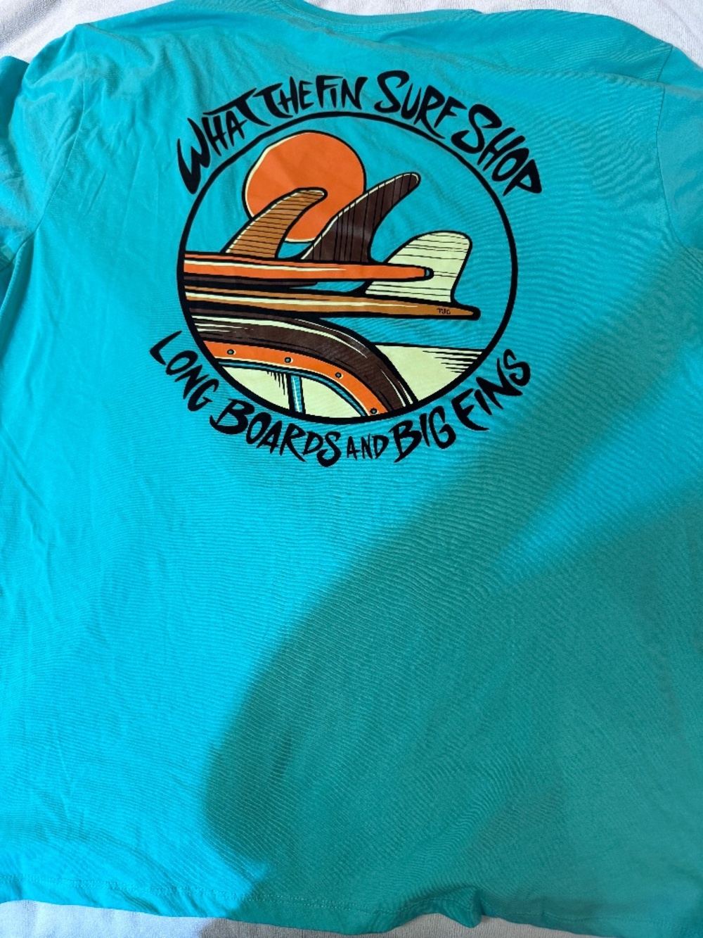 What the Fin Tee Shirt 2 XL NWT